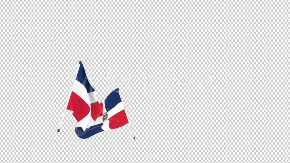 Flag Transition Dominican Republic Videohive 19232036 Motion Graphics Image 3