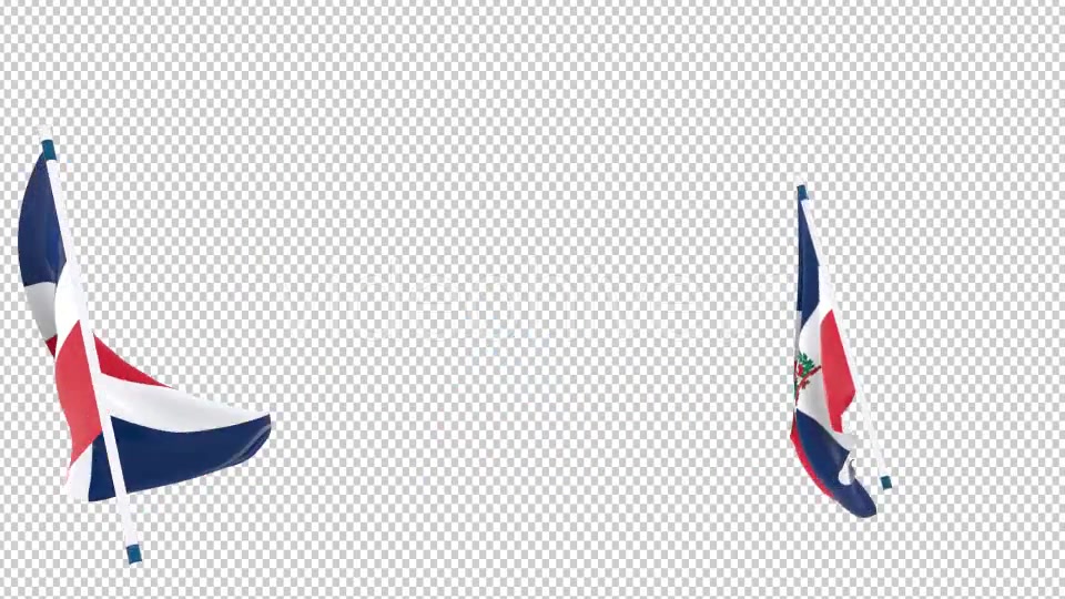 Flag Transition Dominican Republic Videohive 19232036 Motion Graphics Image 4