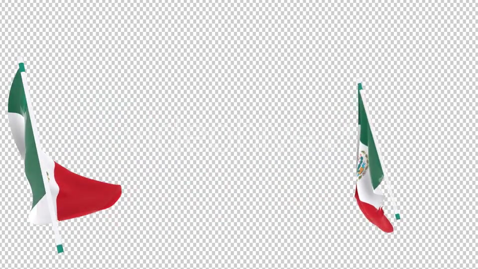 Flag Transition Mexico Videohive 13238624 Motion Graphics Image 4