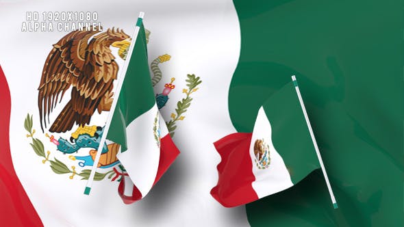 Flag Transition Mexico - Download Videohive 13238624