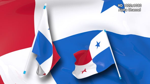 Flag Transition Panama - Videohive 19405750 Download