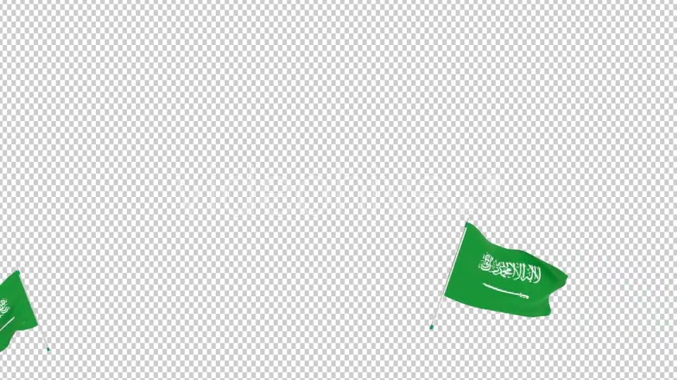 Flag Transition Saudi Arabia Videohive 15249692 Motion Graphics Image 2