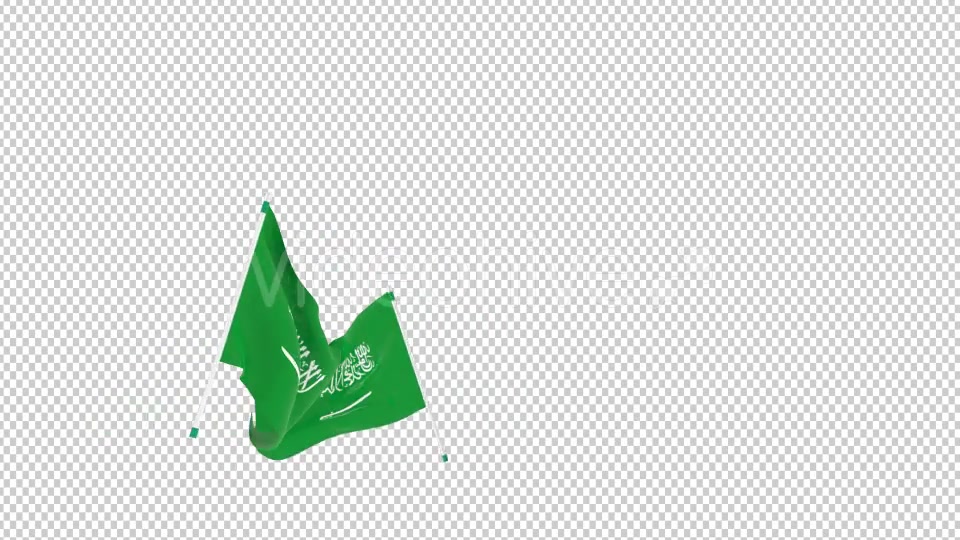 Flag Transition Saudi Arabia Videohive 15249692 Motion Graphics Image 3