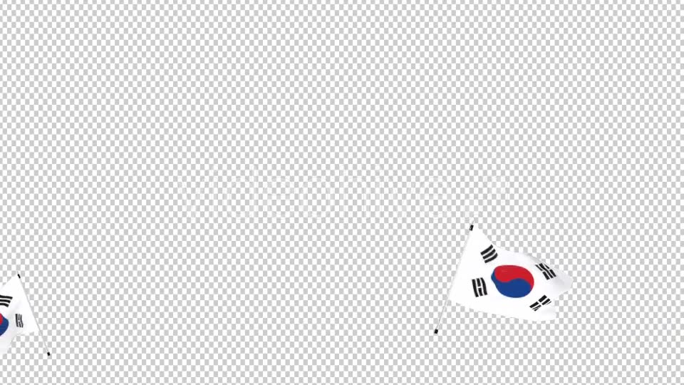 Flag Transition South Korea Videohive 14287954 Motion Graphics Image 2