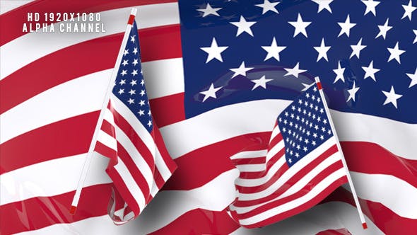 Flag Transition USA - Videohive 13014026 Download