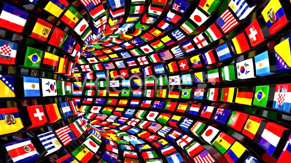 Flags Tunnel Videohive 8031034 Motion Graphics Image 5