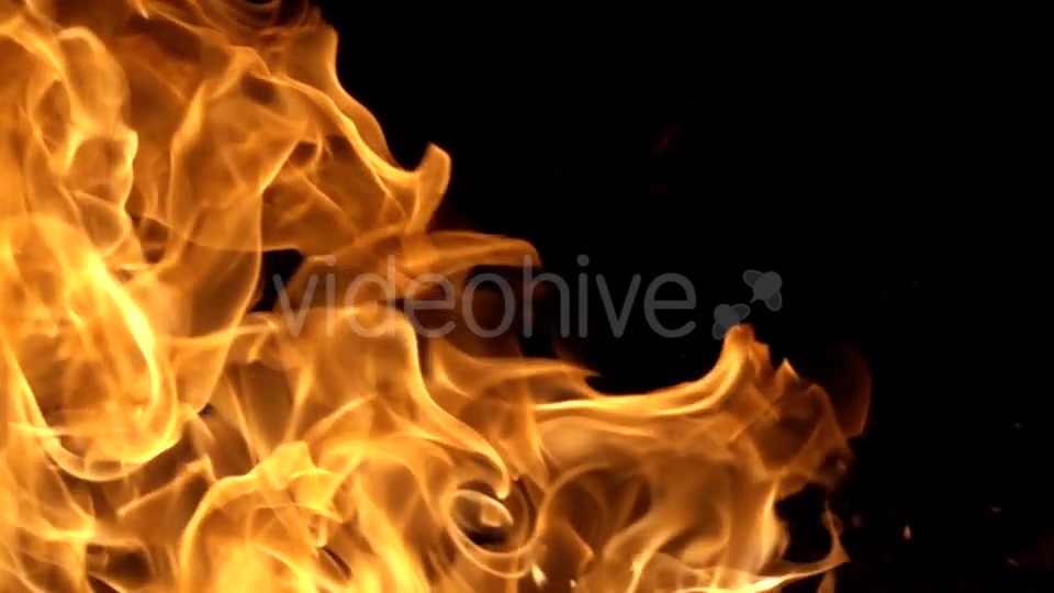 Flames of Fire on Black Background in Videohive 20177015 Motion Graphics Image 3