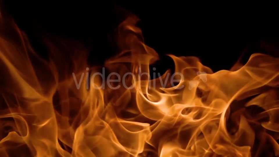 Flames of Fire on Black Background in Videohive 20445759 Motion Graphics Image 6