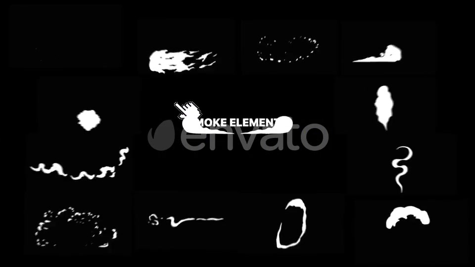 Flash FX Cartoon Smoke | Motion Graphics Pack Videohive 23207008 Motion Graphics Image 2