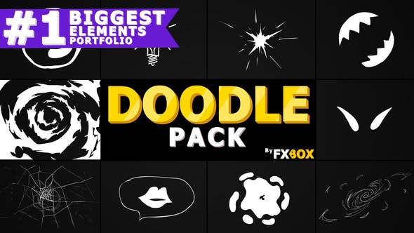 Flash FX Doodle Elements | Motion Graphics Pack - Download 21741848 Videohive