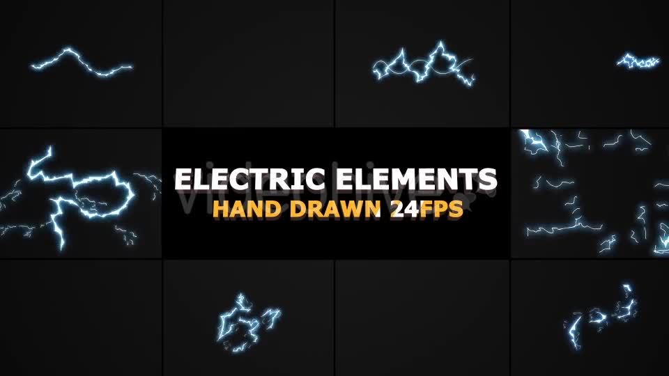 Flash FX ELECTRIC Elements | Motion Graphics Pack Videohive 20923325 Motion Graphics Image 2