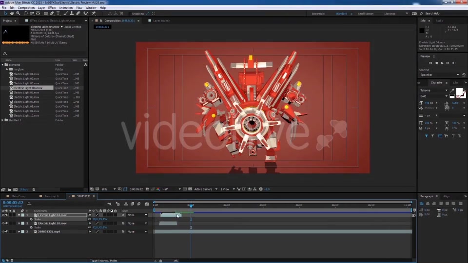 Flash FX ELECTRIC Elements | Motion Graphics Pack Videohive 20923325 Motion Graphics Image 4