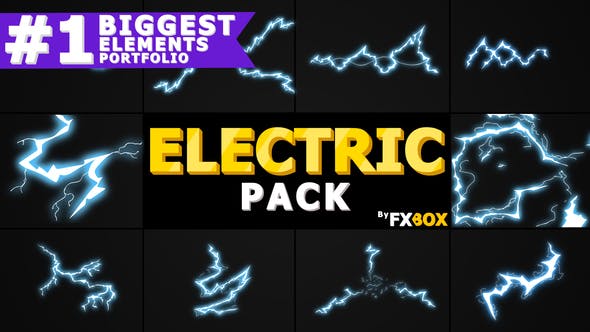 Flash FX ELECTRIC Elements | Motion Graphics Pack - 20923325 Download Videohive