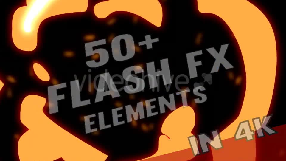 Flash FX Elements 4K (54 Pack) Videohive 12920296 Motion Graphics Image 1