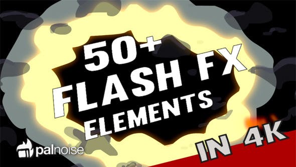 Flash FX Elements 4K (54 Pack) - 12920296 Download Videohive