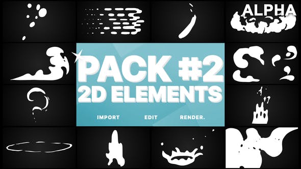 Flash FX Elements Pack 02 | Motion Graphics Pack - Download 23243764 Videohive