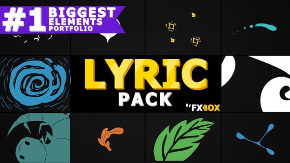 Flash FX Lyric Elements | Motion Graphics Pack - Download 21266246 Videohive