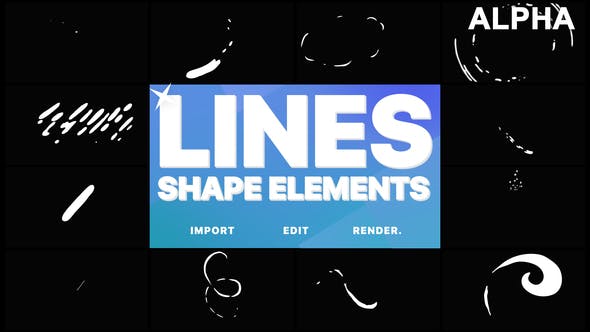 Flash FX Shape Lines | Motion Graphics Pack - Videohive 21746598 Download