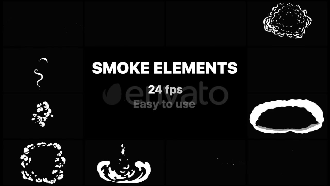 Flash FX Smoke Elements | Motion Graphics Pack Videohive 21717375 Motion Graphics Image 2