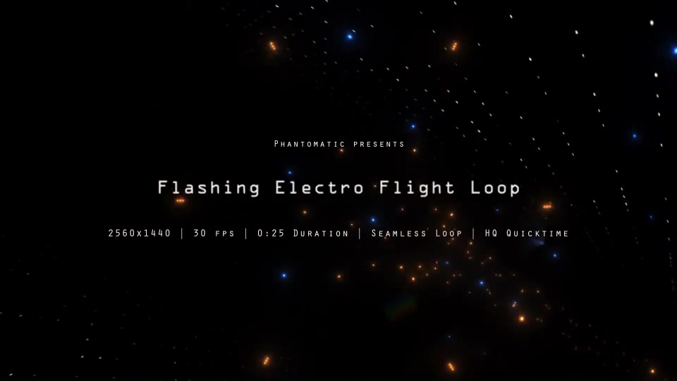 Flashing Electro Flight 1 Videohive 16616855 Motion Graphics Image 3
