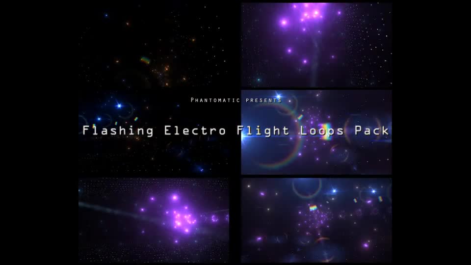 Flashing Electro Flight Pack Videohive 16852786 Motion Graphics Image 1