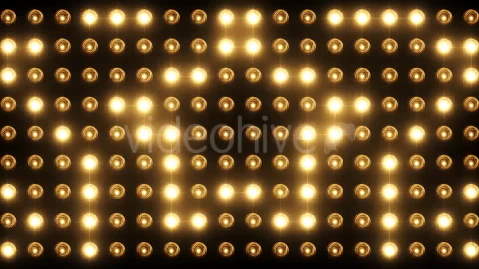 Flashing Lights Wall of Lights Videohive 16889426 Motion Graphics Image 1