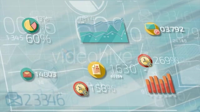 Flat Animated Icons Business Infographics Videohive 13410078 Motion Graphics Image 2