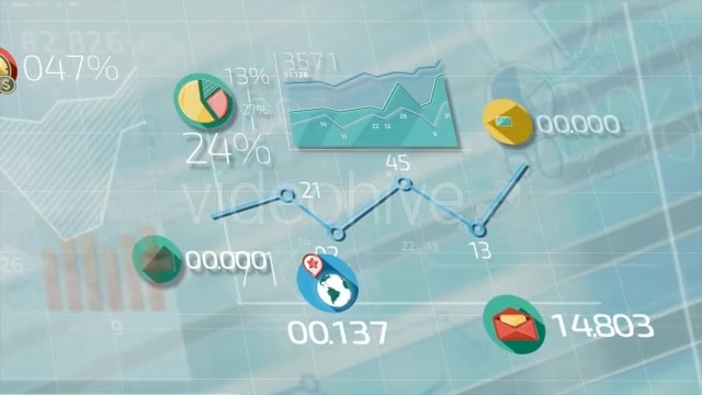 Flat Animated Icons Business Infographics Videohive 13410078 Motion Graphics Image 7