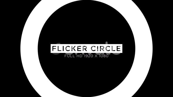 Flicker Circle VJ Loops Background - Videohive Download 22382819