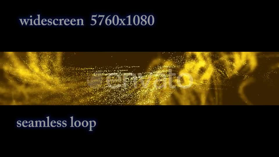 Flickering Gold Liquid Widescreen Videohive 21663918 Motion Graphics Image 1