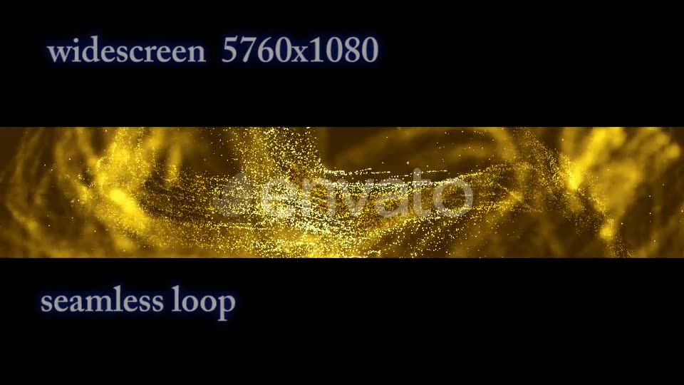 Flickering Gold Liquid Widescreen Videohive 21663918 Motion Graphics Image 2