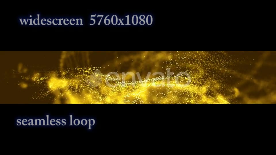 Flickering Gold Liquid Widescreen Videohive 21663918 Motion Graphics Image 3