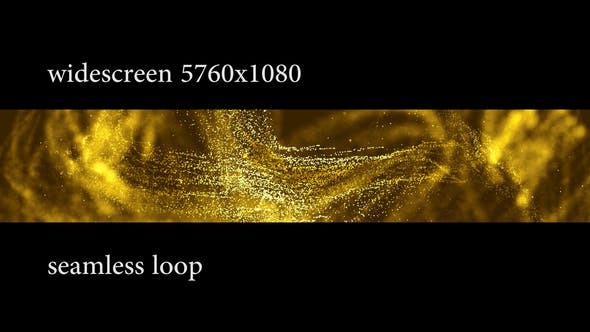 Flickering Gold Liquid Widescreen - 21663918 Download Videohive