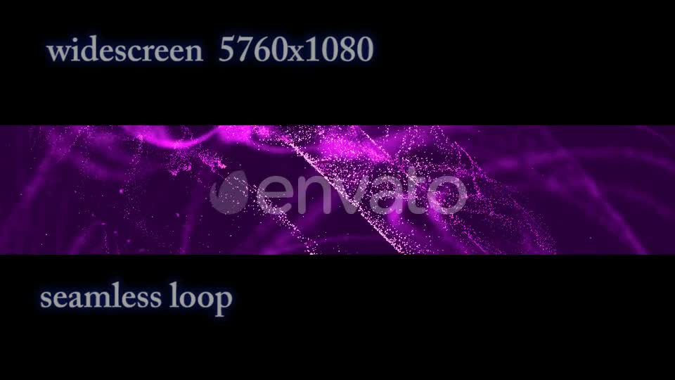 Flickering Violet Dust Widescreen Videohive 21688568 Motion Graphics Image 1