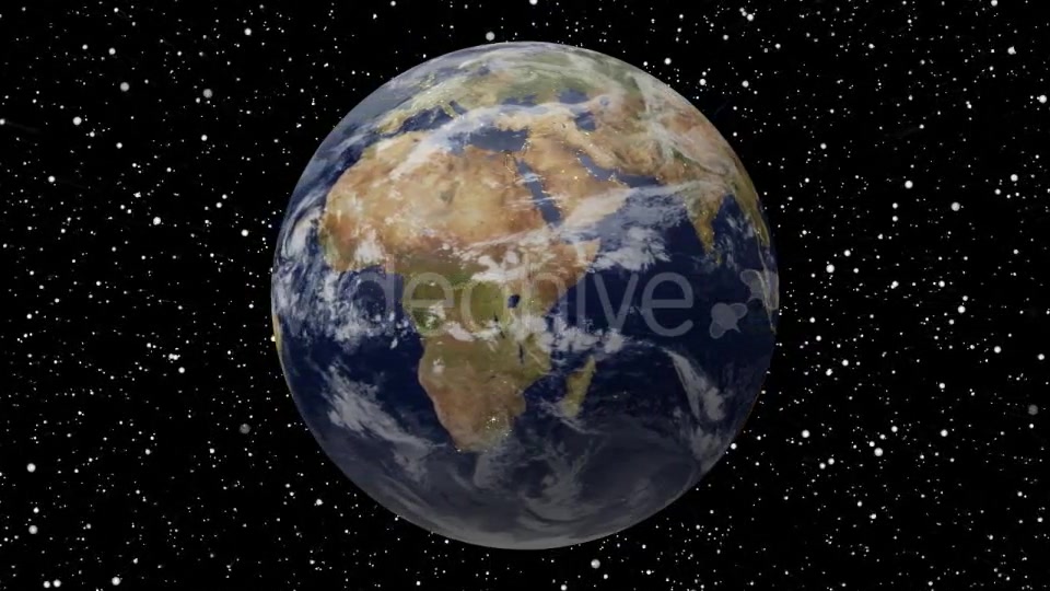 Flight Earth In Space Videohive 9741052 Motion Graphics Image 7