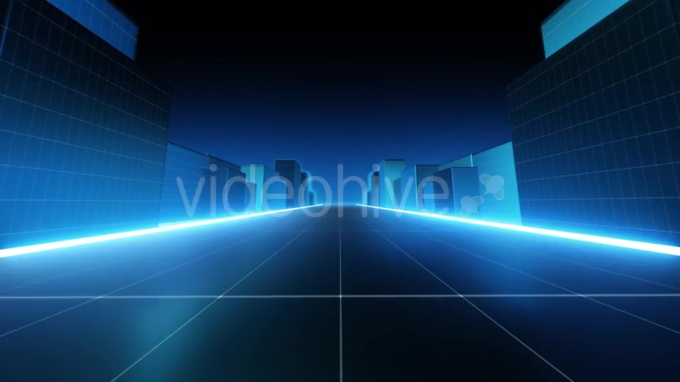 Flight on an Abstract Neon City Videohive 20012961 Motion Graphics Image 8