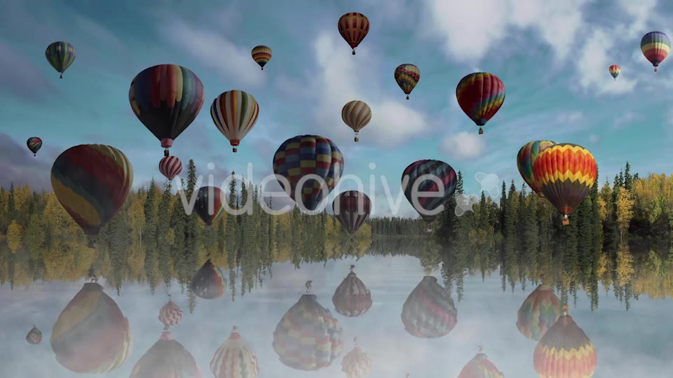 Flight on Hot Air Balloon Videohive 20552465 Motion Graphics Image 2