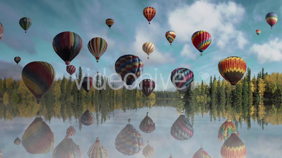 Flight on Hot Air Balloon Videohive 20552465 Motion Graphics Image 3