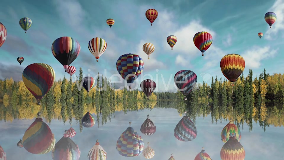 Flight on Hot Air Balloon Videohive 20552465 Motion Graphics Image 4
