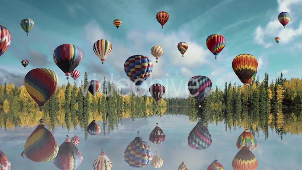 Flight on Hot Air Balloon Videohive 20552465 Motion Graphics Image 5
