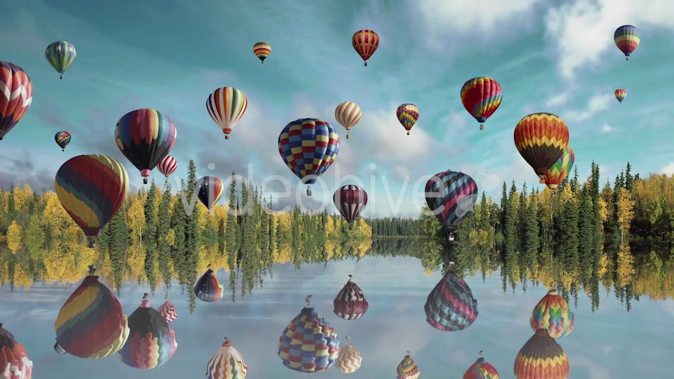 Flight on Hot Air Balloon Videohive 20552465 Motion Graphics Image 6