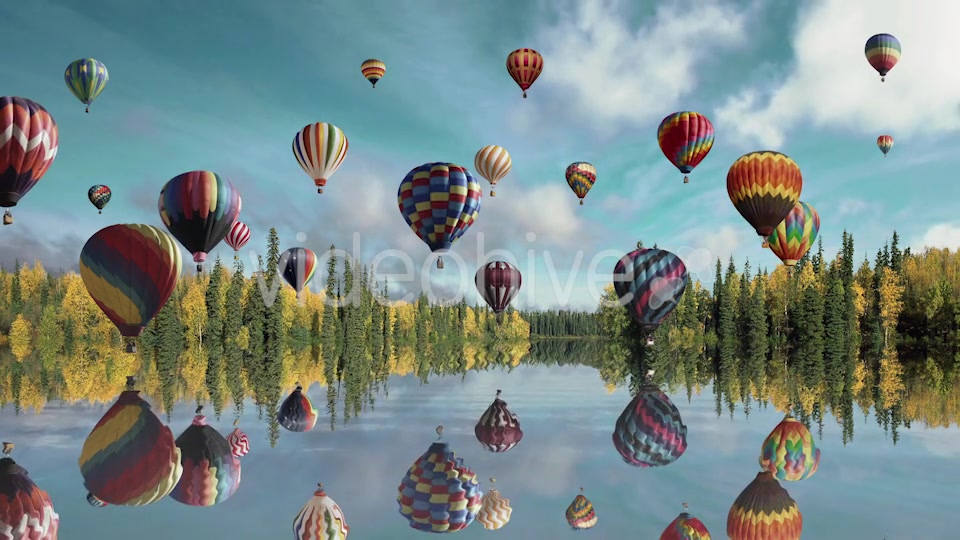 Flight on Hot Air Balloon Videohive 20552465 Motion Graphics Image 7