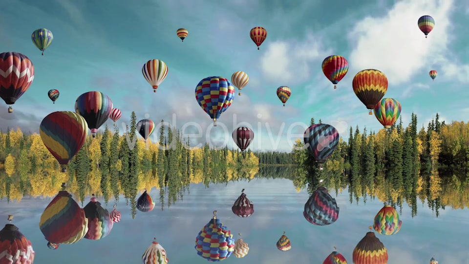 Flight on Hot Air Balloon Videohive 20552465 Motion Graphics Image 8