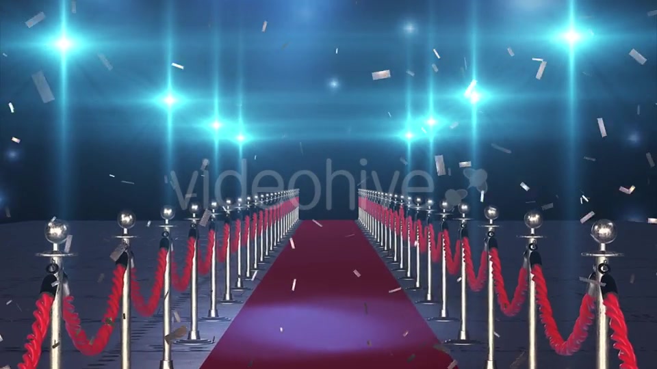 Flight on the Red Carpet with Flying Confetti Videohive 19894052 Motion Graphics Image 6