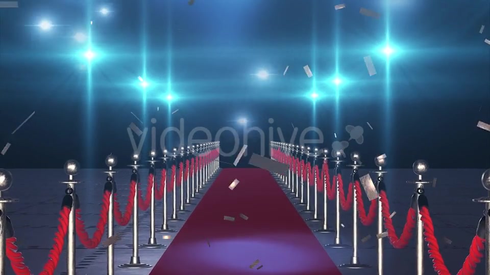 Flight on the Red Carpet with Flying Confetti Videohive 19894052 Motion Graphics Image 9