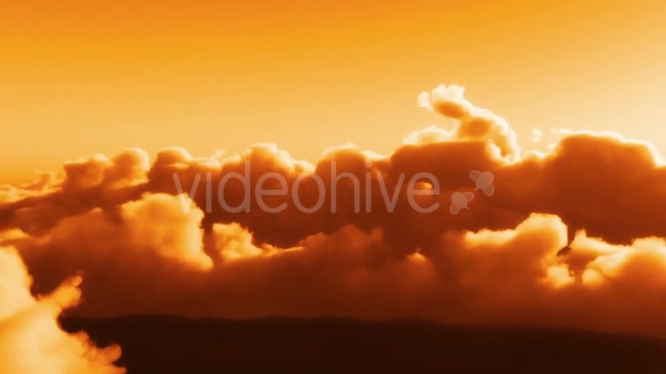 Flight Over Clouds, Sunset Time Videohive 20002124 Motion Graphics Image 10