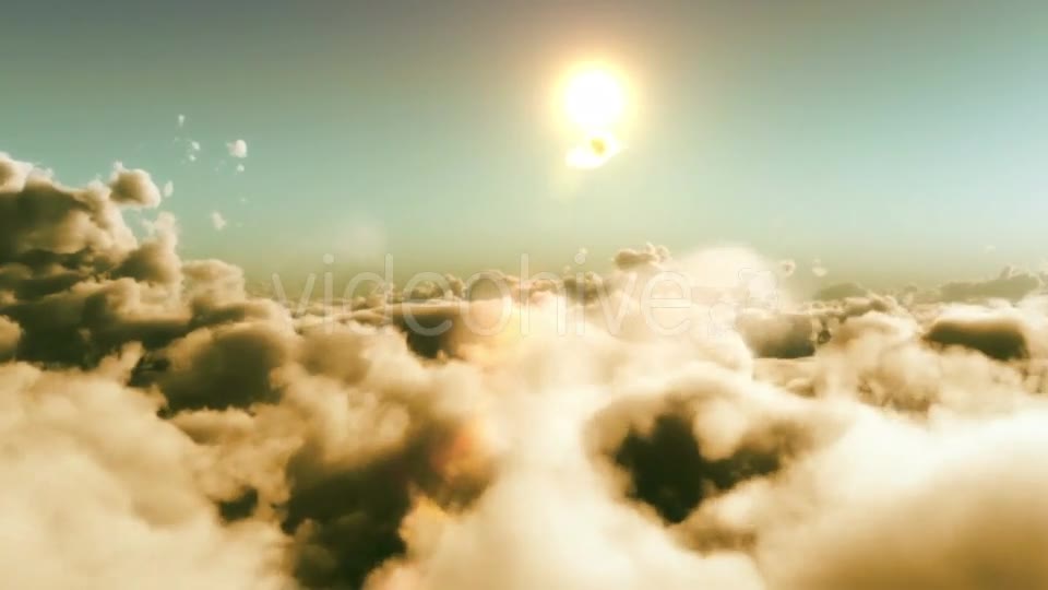 Flight Over Clouds, Sunset Time Videohive 20002124 Motion Graphics Image 2