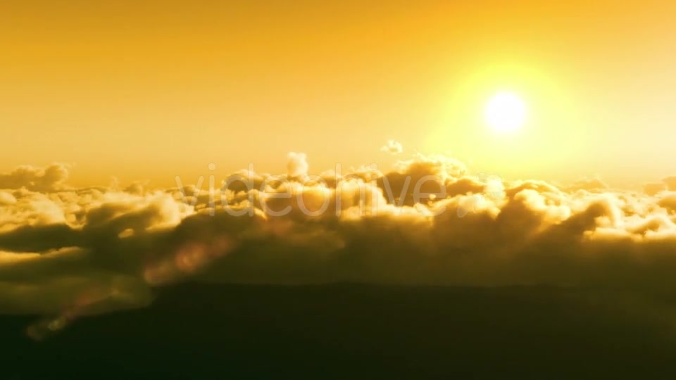 Flight Over Clouds, Sunset Time Videohive 20002124 Motion Graphics Image 6