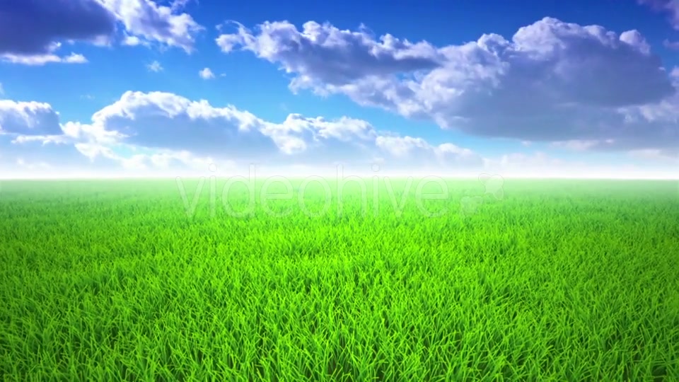 Flight Over Grass, Cloudscape Videohive 19993709 Motion Graphics Image 3