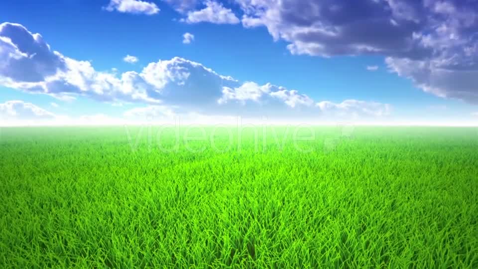 Flight Over Grass, Cloudscape Videohive 19993709 Motion Graphics Image 8